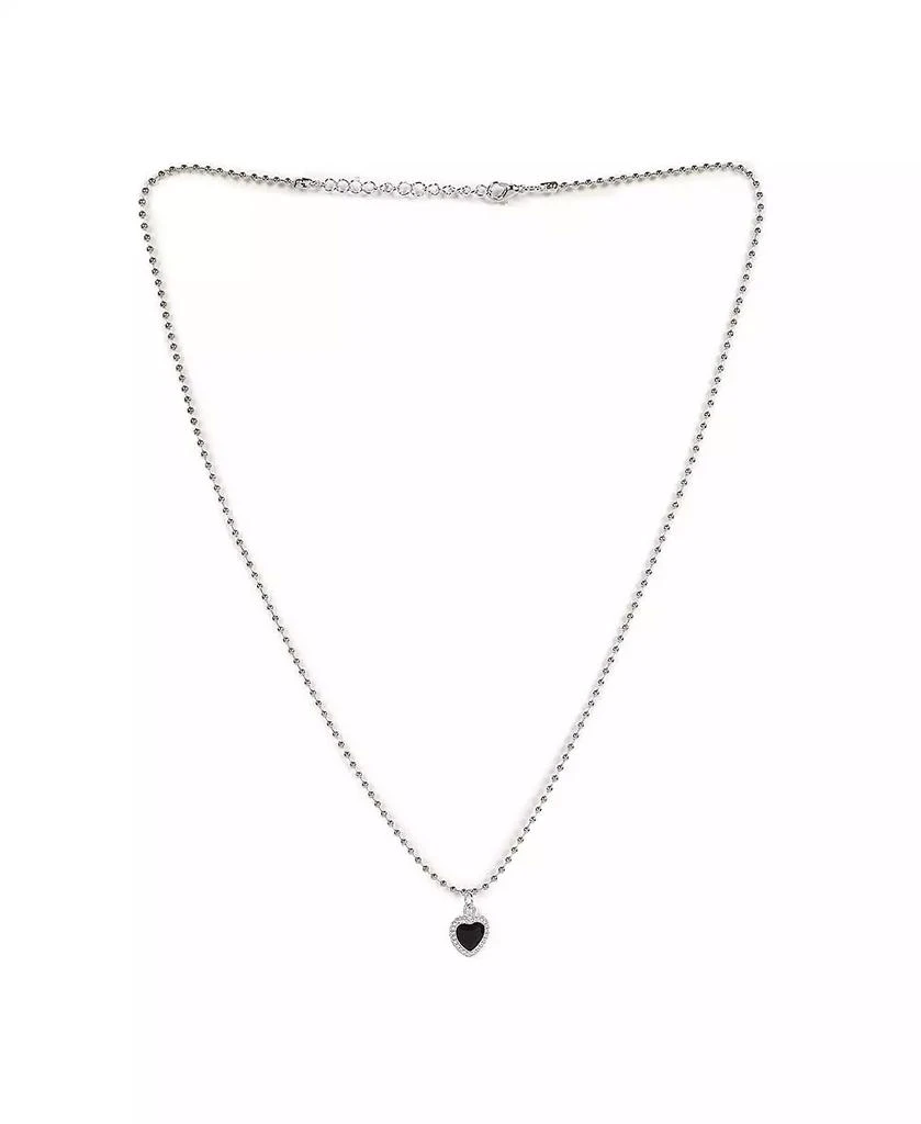 SOHI Women
s Silver Plated Designer Necklace