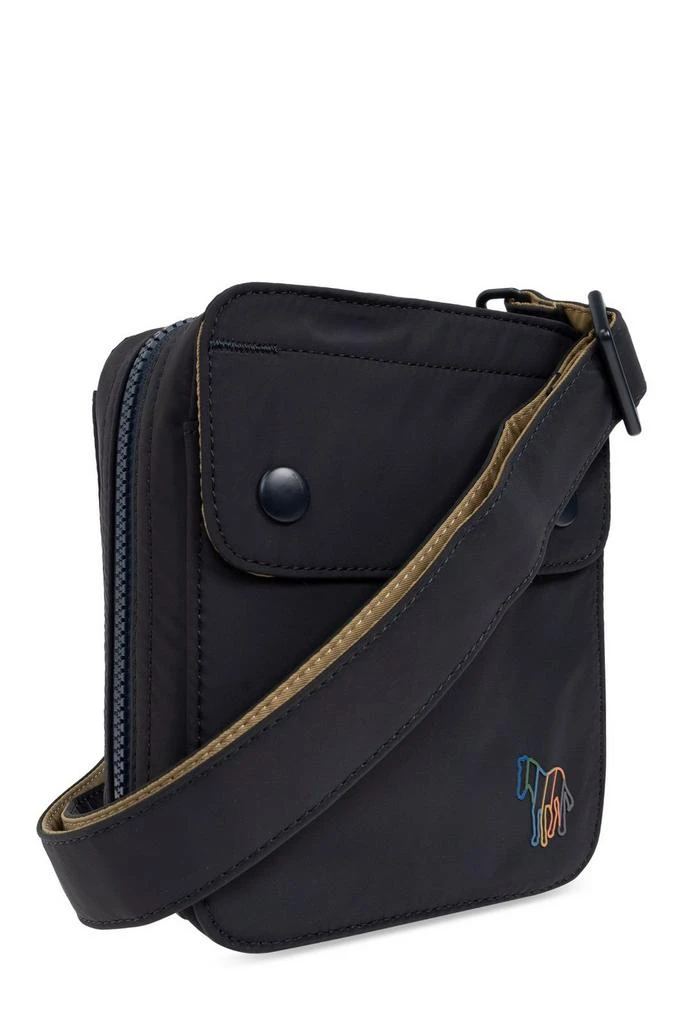 Paul Smith PS Paul Smith Zebra Zipped Messenger Bag 3