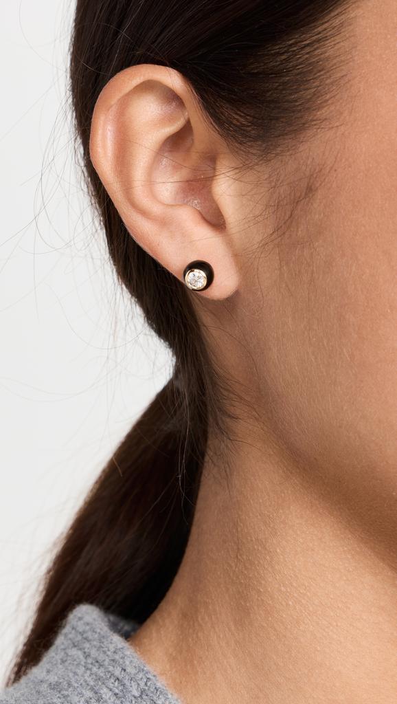 Melissa Kaye 18k Audrey Medium Studs