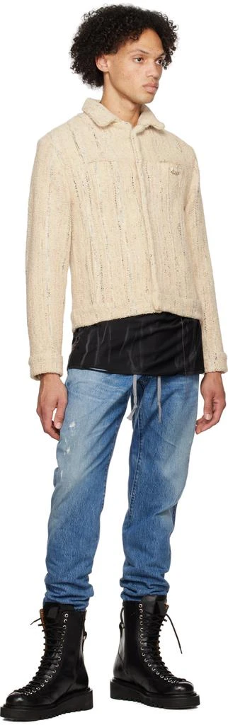 young n sang White Merman Seashell Jacket 4