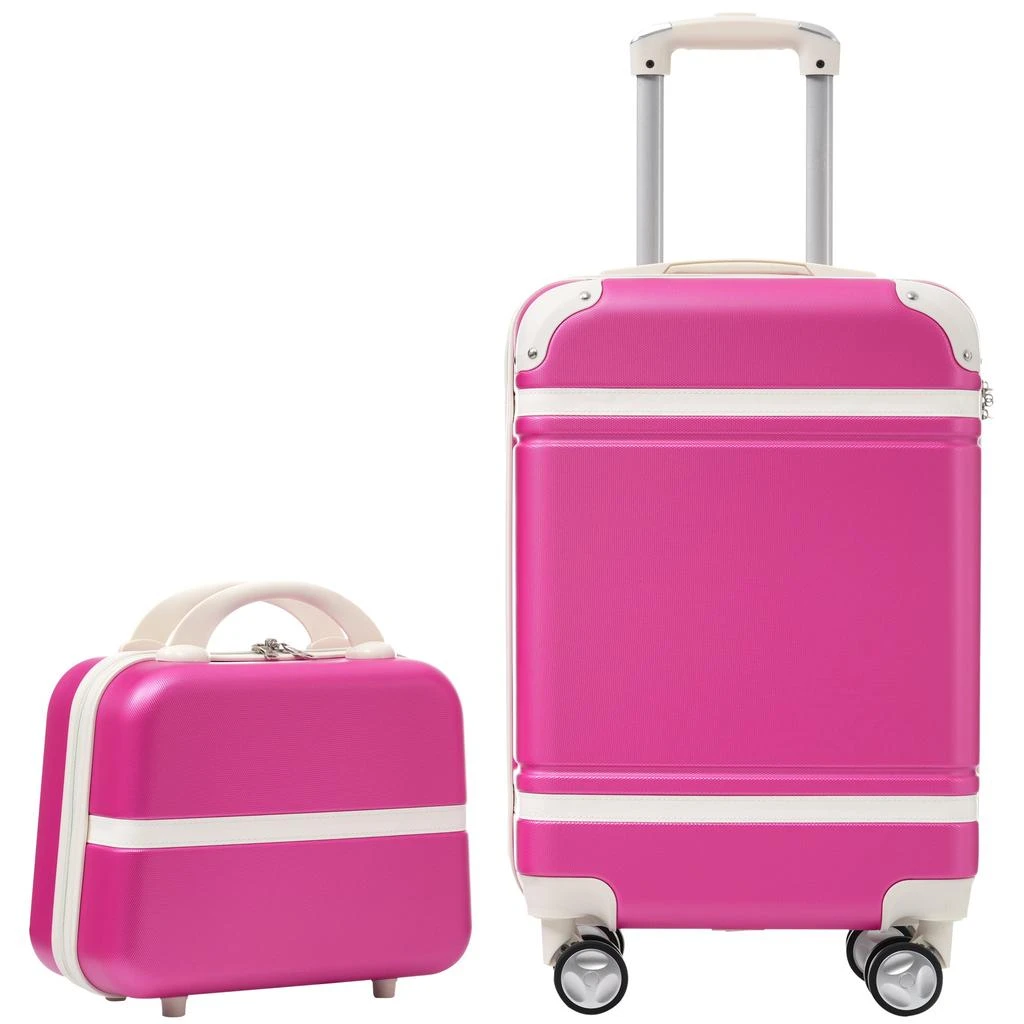 Streamdale Furniture Streamdale 20 IN Hardside Luggage with Cosmetic Case 1