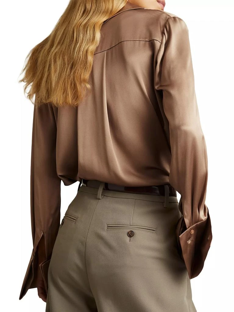 REISS Hailey Silk Shirt 4