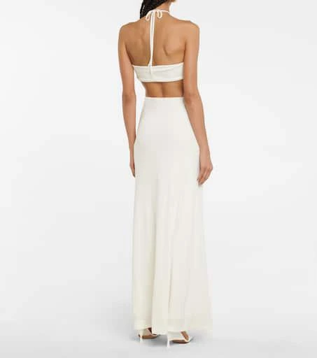 Zeynep Arçay Cutout jersey maxi dress 3