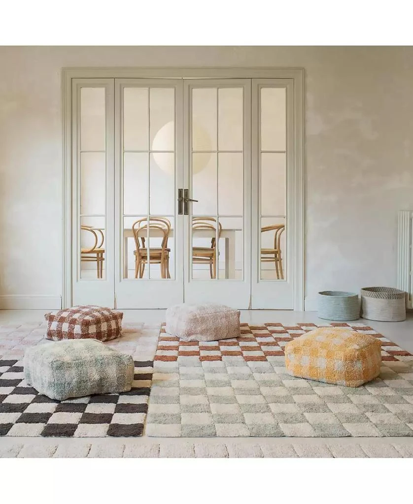 Lorena Canals Pouf Vichy Honey Pillow 2