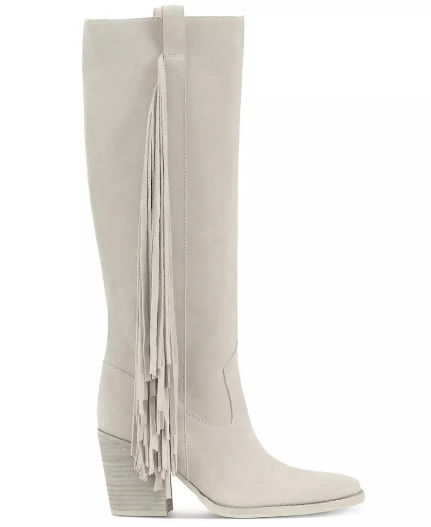Vince Camuto Women's Pelia Wide-Calf Fringe Knee-High Cowboy Boots 2
