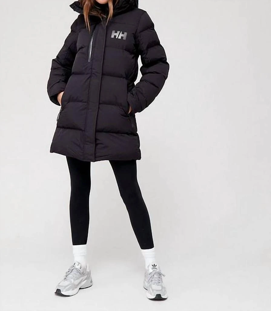 Helly Hansen Women's Adore Puffy Parka Jacket In Black