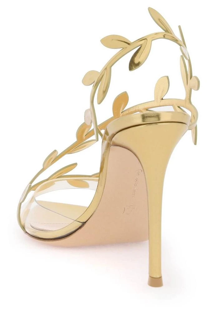 Gianvito Rossi Gianvito Rossi Flavia Leaf Motif Pointed-Toe Sandals 2