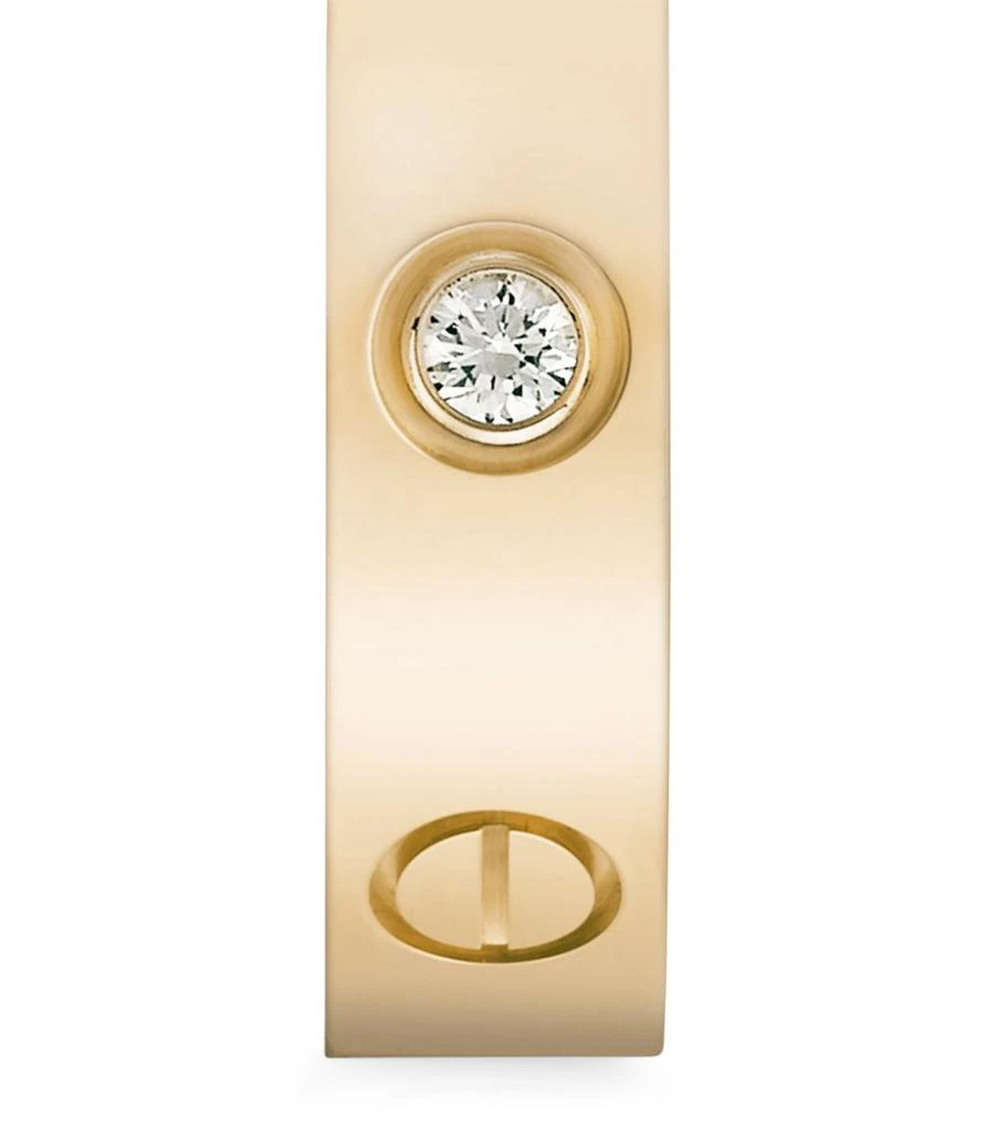 Cartier Yellow Gold and Diamond LOVE Wedding Band 5