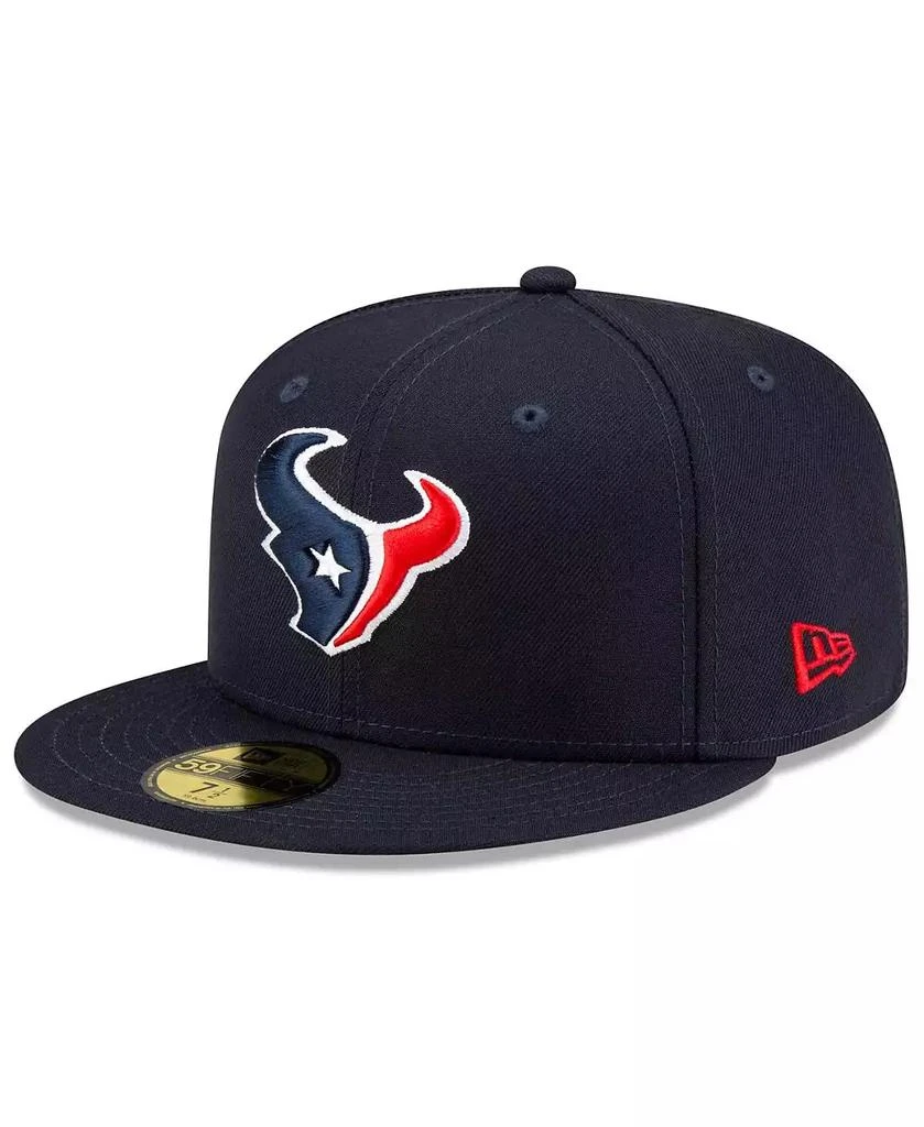 New Era Men's Navy Houston Texans Basic 59FIFTY Fitted Hat 1