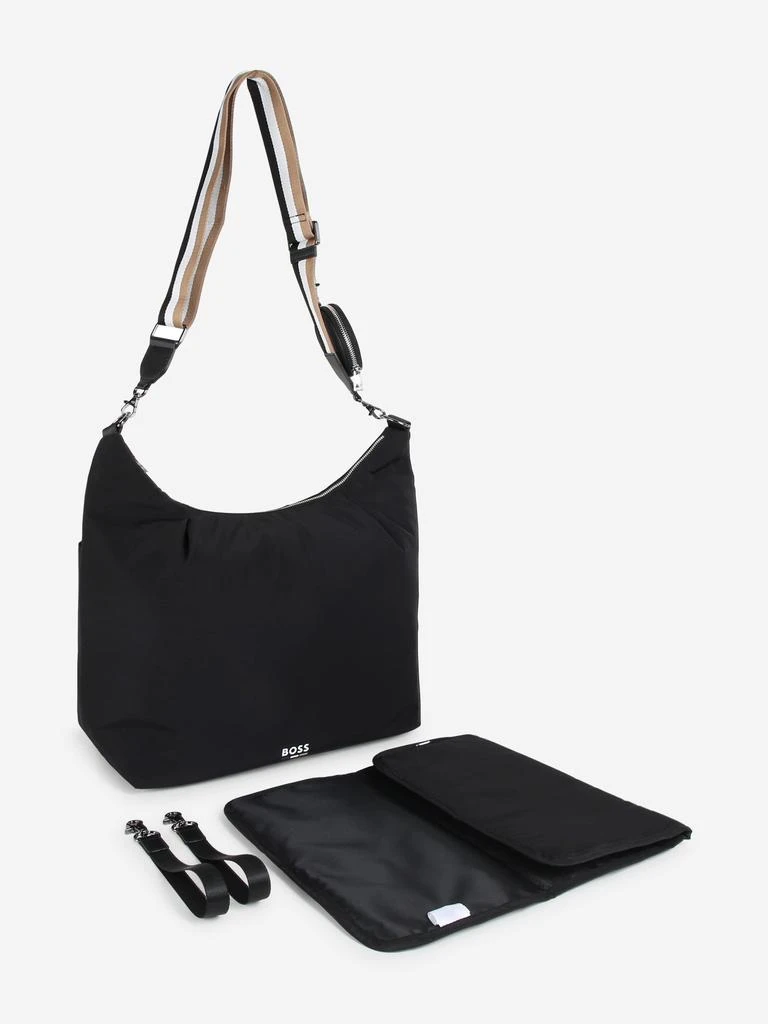 Hugo Boss BOSS Baby Changing Bag With Wallet in Black (40cm) 1