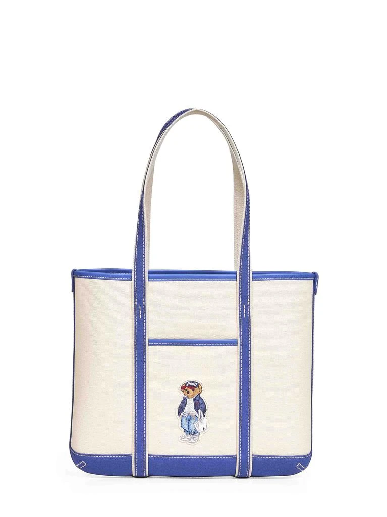 Ralph Lauren POLO RALPH LAUREN | Ecru Polo Bear small shopper tote | Women | PZ 1