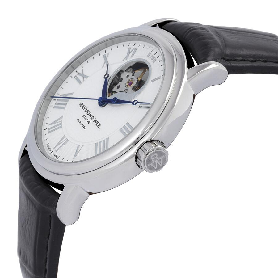 Raymond Weil Maestro Automatic White Dial Men's Watch 2827-STC-00308