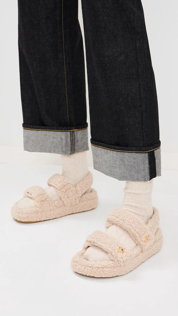 Tory Burch Kira Sherpa Sport Sandals 2