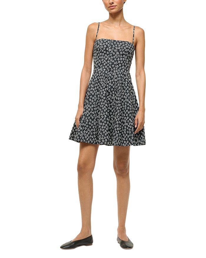 Staud Wylie Printed Mini Dress