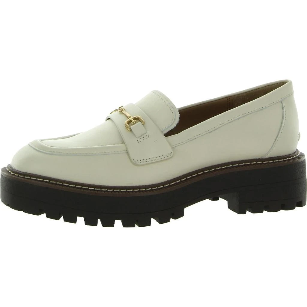 Sam Edelman Laurs Womens Leather Lug Sole Loafers 5