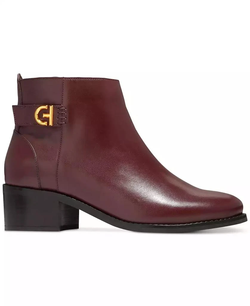 Cole Haan Women's Holis Logo Side-Buckle Booties 6