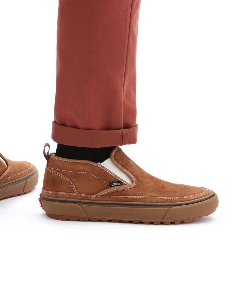 Vans Vans Mid slip mte-1 in chipmunk/gum/suede 4