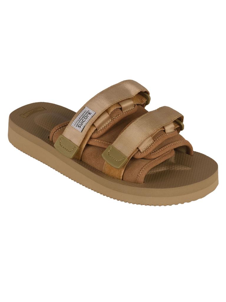 Suicoke Velcro Strap Logo Patched Sliders