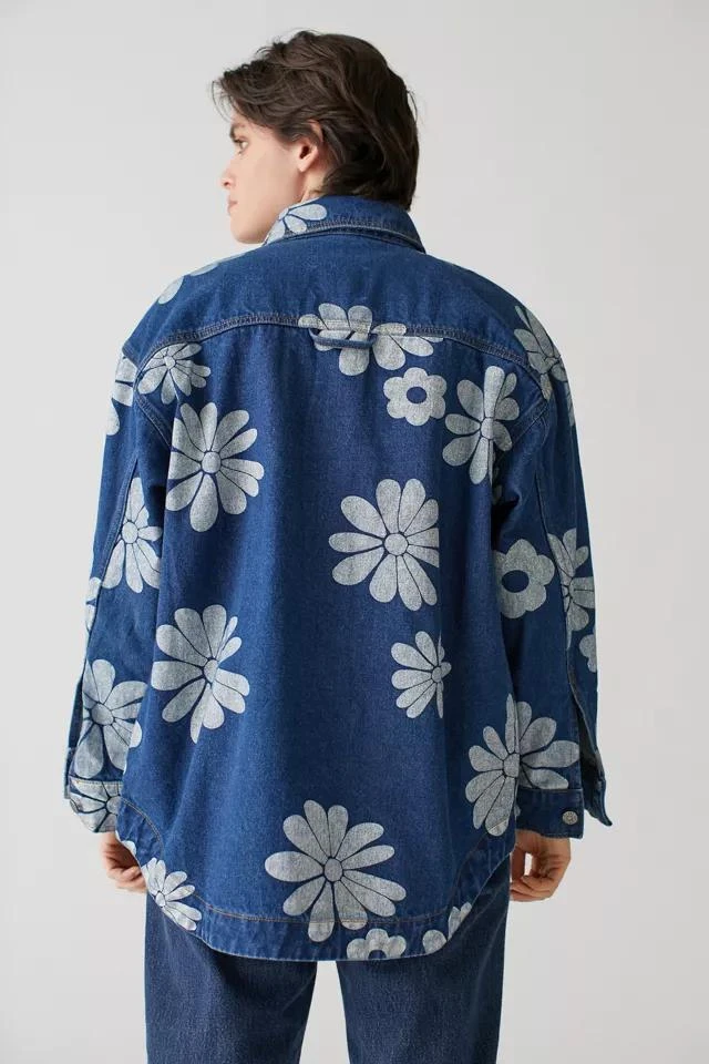 BDG BDG Elissa Denim Printed Shirt Jacket 4