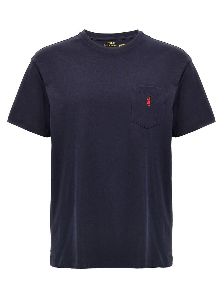 【送料&関税込】Ralph Lauren Logo Embroidered Crewneck T-shi Polo Ralph Lauren Logo Embroidered Crewneck T-shirt Polo