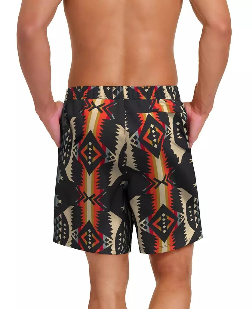 Pendleton Men's Printed 7" Packable Swim Trunk 2