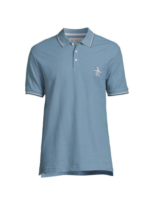 Original Penguin Logo Tipped Polo 3