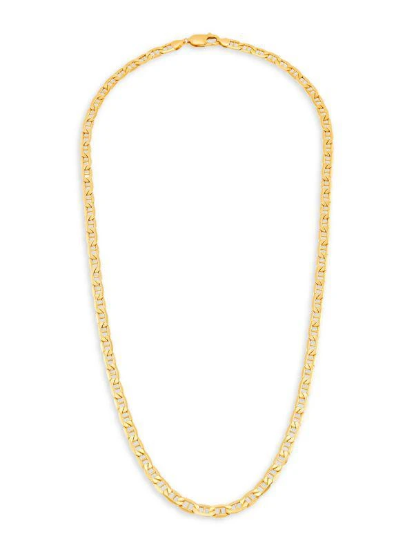 Saks Fifth Avenue 14K Yellow Gold Mariner Chain Necklace 2