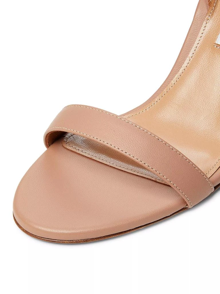 Aquazzura So Nude 85MM Leather Sandals 4