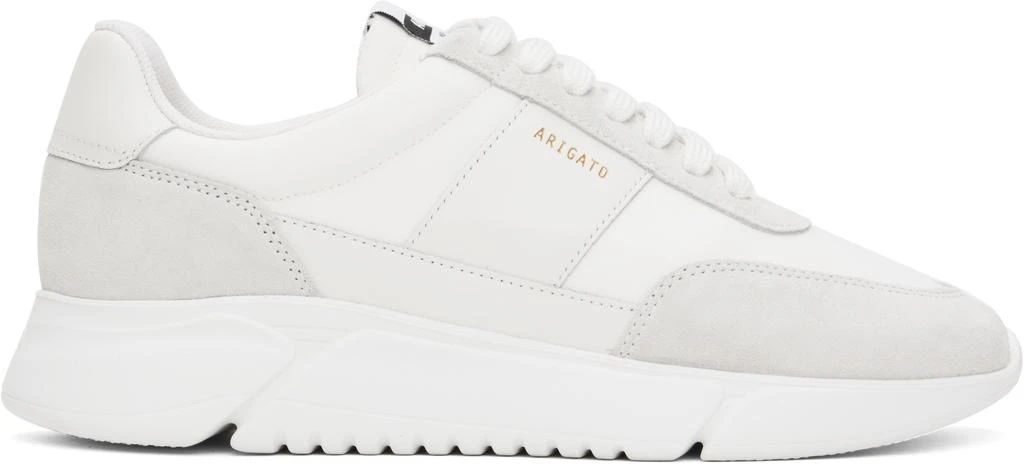Axel Arigato White & Gray Genesis Vintage Runner Sneakers 1