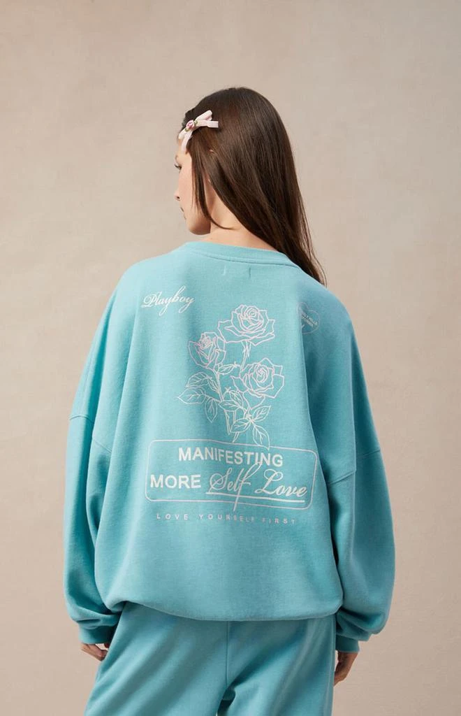 Playboy By PacSun Self Love Crew Neck Sweatshirt 2