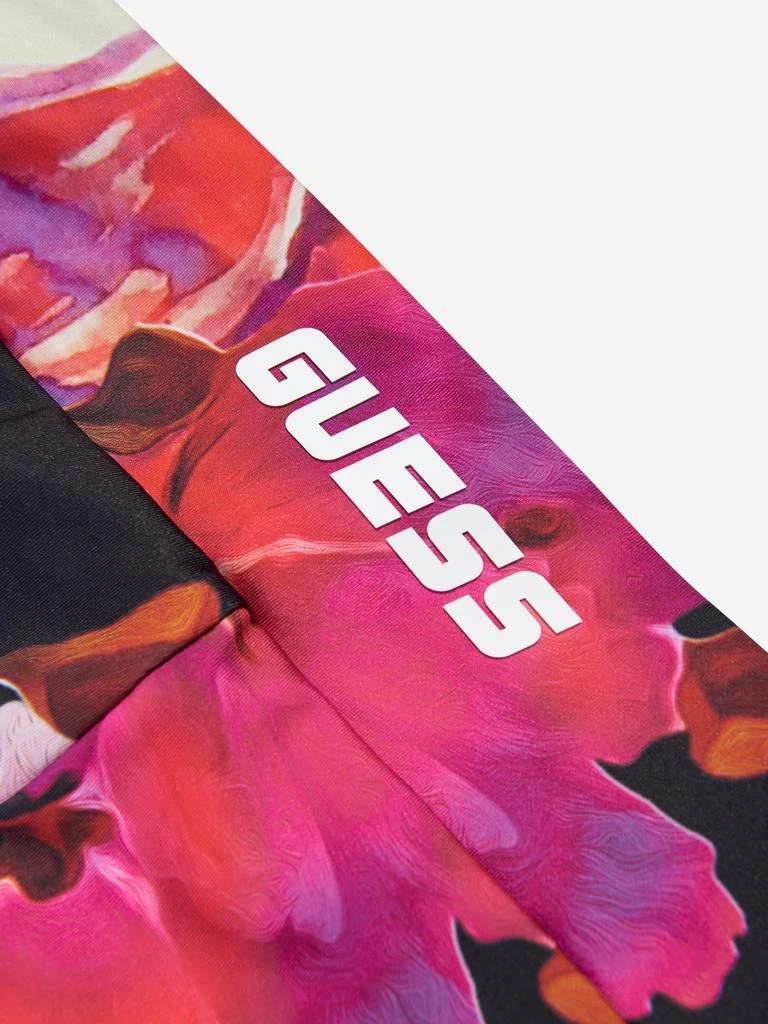 GUESS Guess Girls Floral Print Leggings in Pink 4