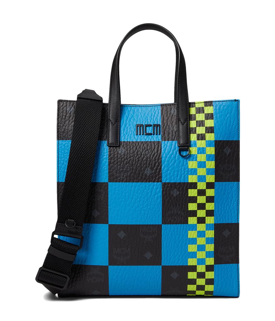 MCM Tech Checkerboard Vi Tote Small MT