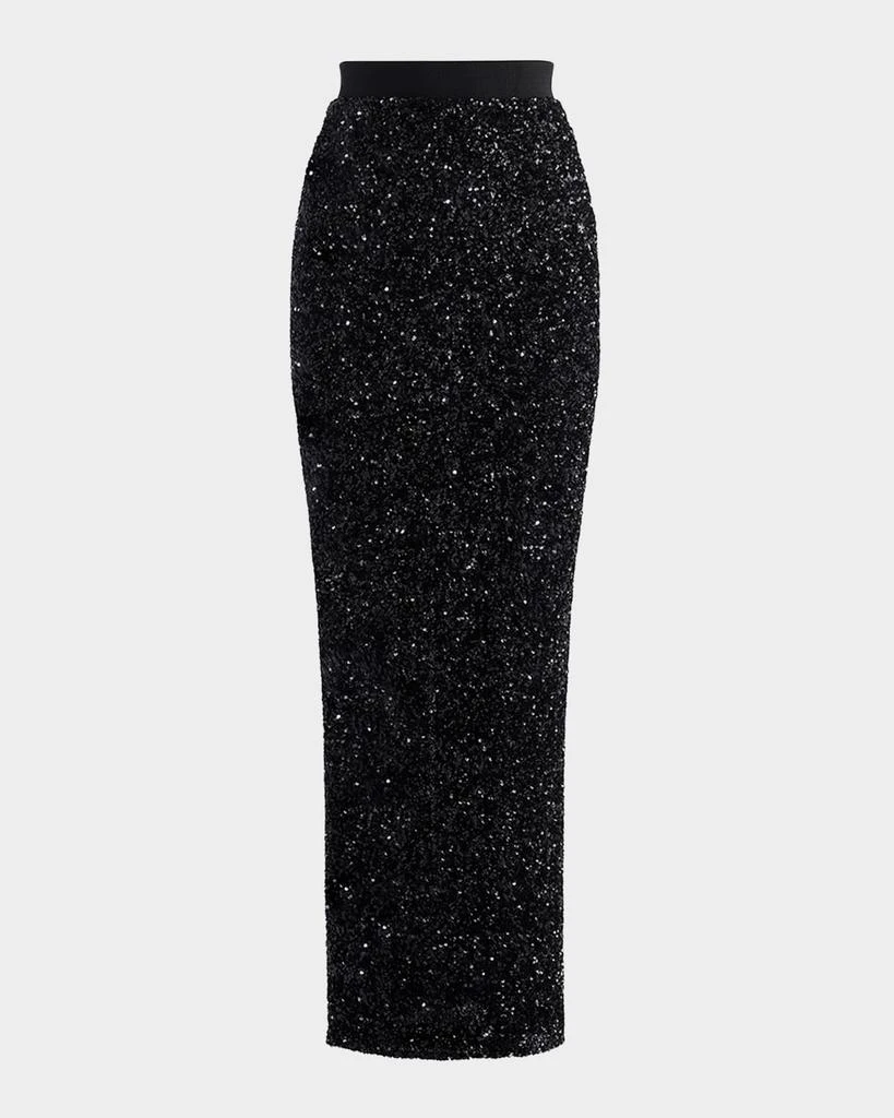 Maticevski Exotic Sequined Midi Skirt 1