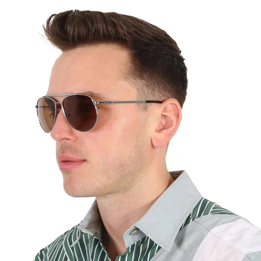 Lacoste Lacoste Brown Pilot Unisex Sunglasses L177S 033 57 2