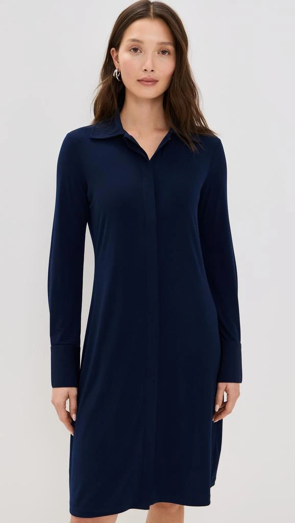 Vince Long Sleeve Polo Dress 6