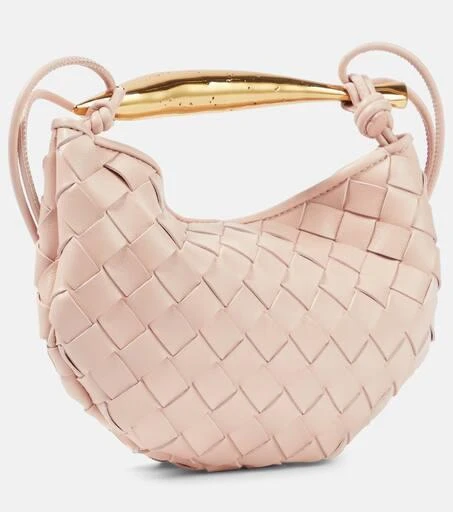 Bottega Veneta Sardine Intrecciato Baby leather crossbody bag 4