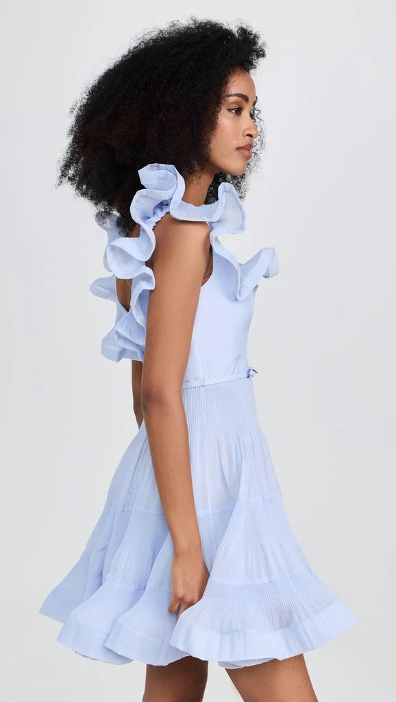 Zimmermann Pleated Frill Mini Dress 3