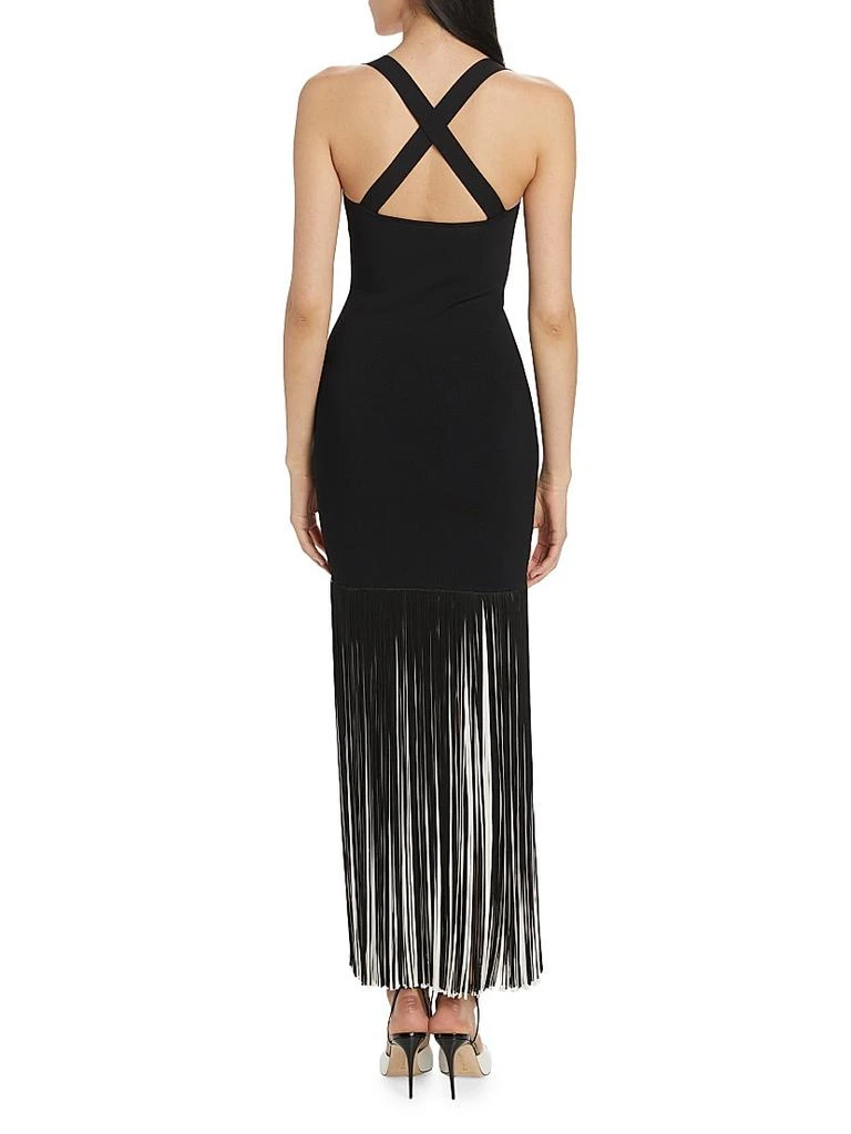 Galvan Mia Fringe Maxi Dress 5