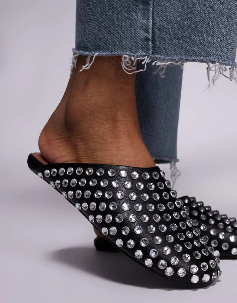 Steve Madden Steve Madden Giules studded mule in black 3