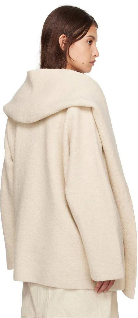 LAUREN MANOOGIAN Off-White Double Face Coat 3