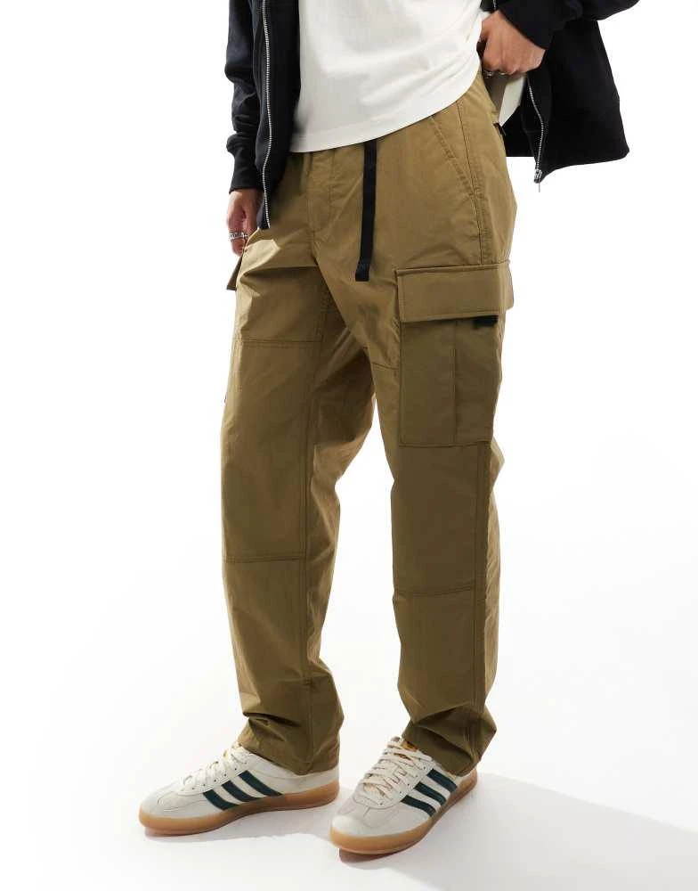 Vans Vans MTE service loose fit cargo trousers in khaki 3