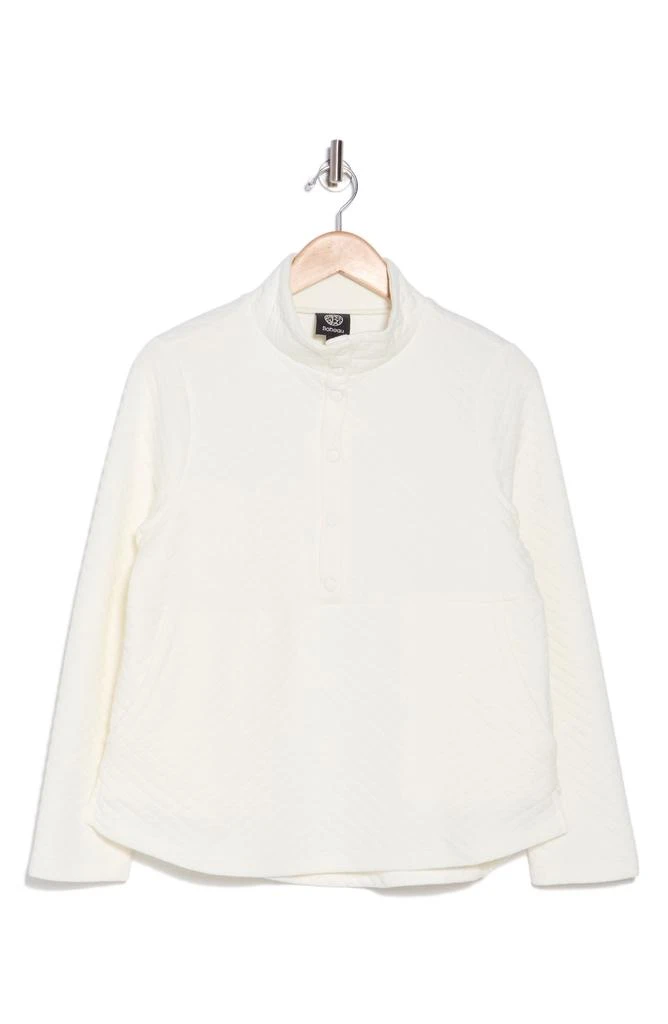 Bobeau Brooklyn Quilted Fleece Pullover 3