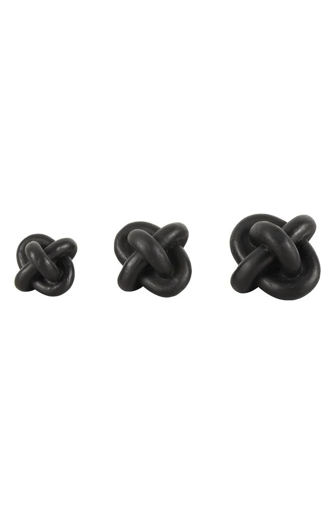 UMA Set of 3 Modern Knot Sculptures 2