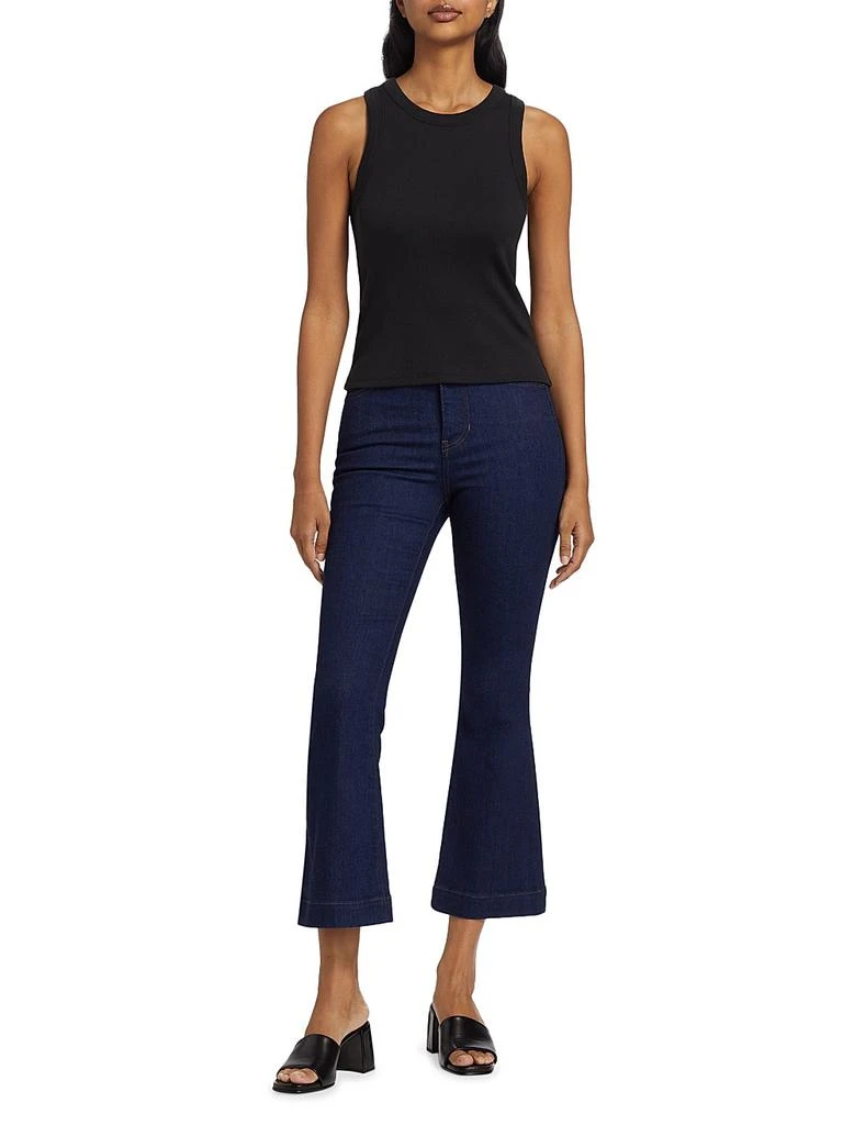 VERONICA BEARD Carson High-Rise Ankle-Flare Jeans 2