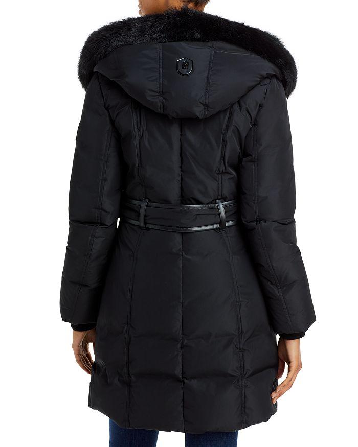 Mackage Kay Hooded Down Shearling Coat