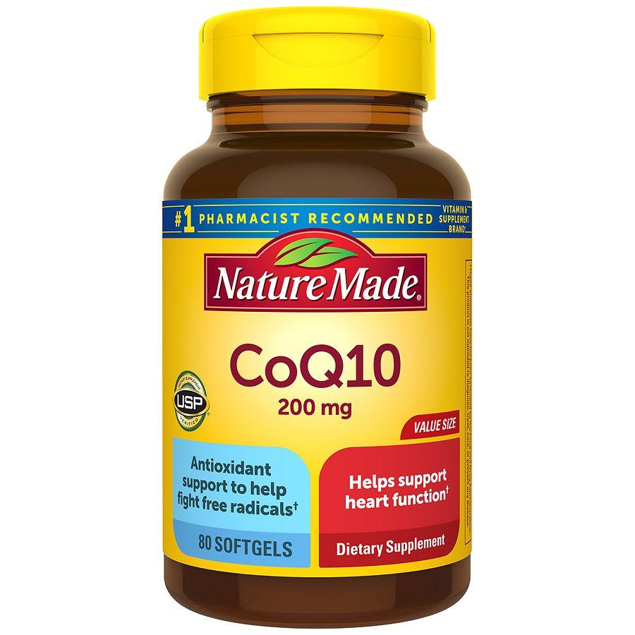 Nature Made CoQ10 200mg Softgels