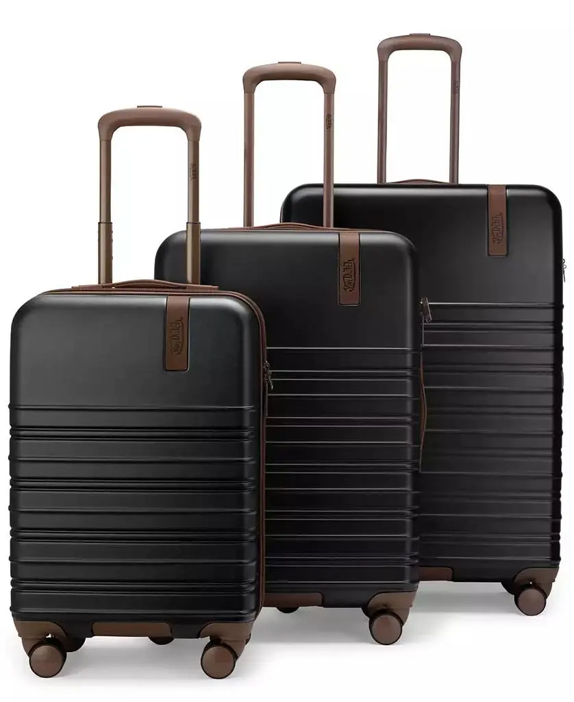 Von Dutch Retro Trek 3-Piece Expandable Hardside Spinner Luggage Set