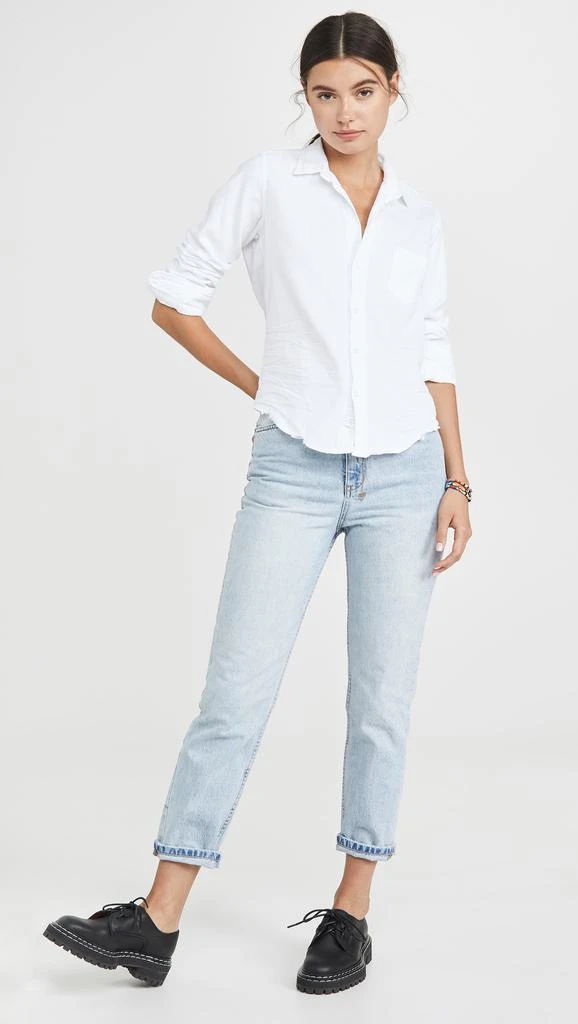 Frank & Eileen Barry Denim Button Down Shirt 4