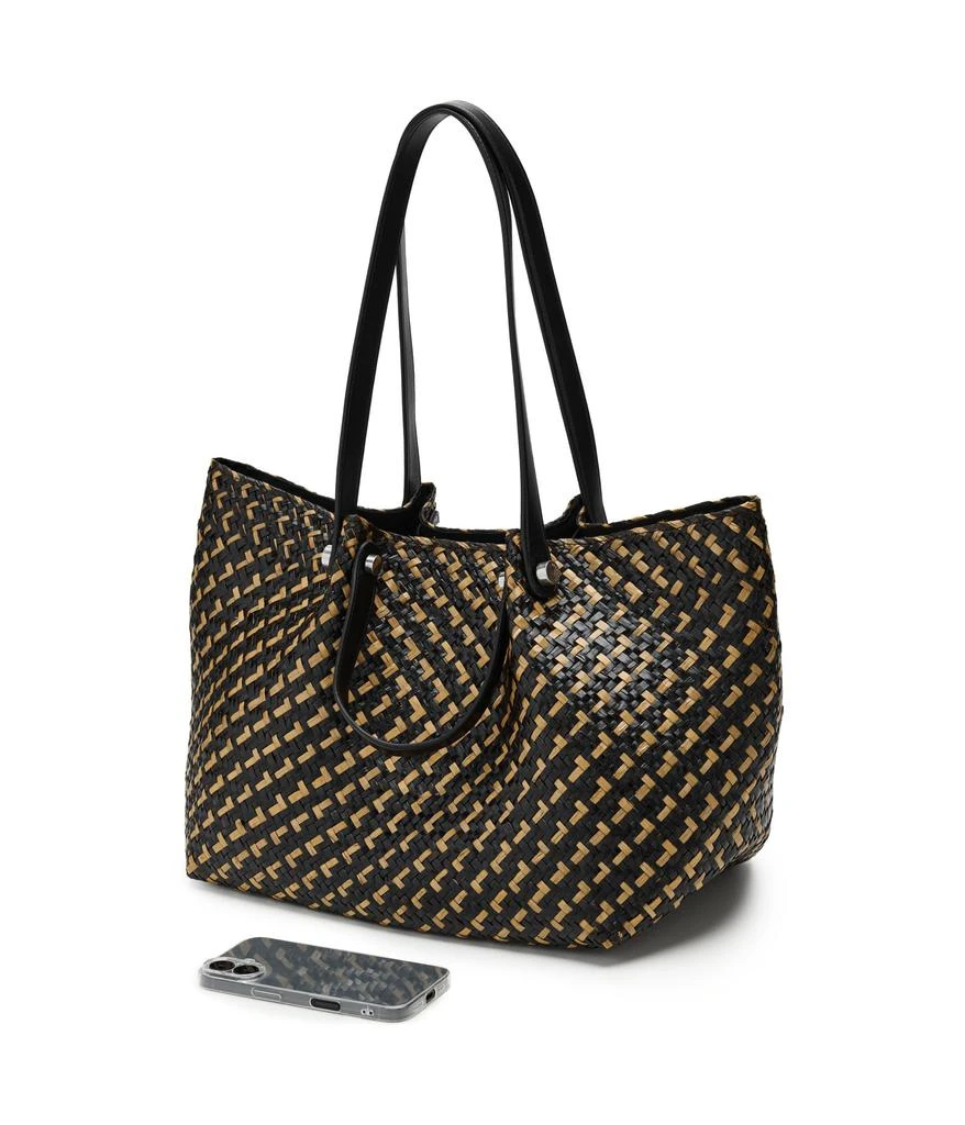 ALL SAINTS Allington Straw Tote 3