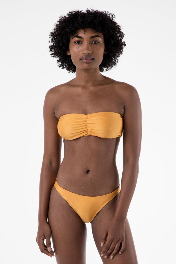 Los Angeles Apparel RNT3007 - Ruched Tube Bikini Bra